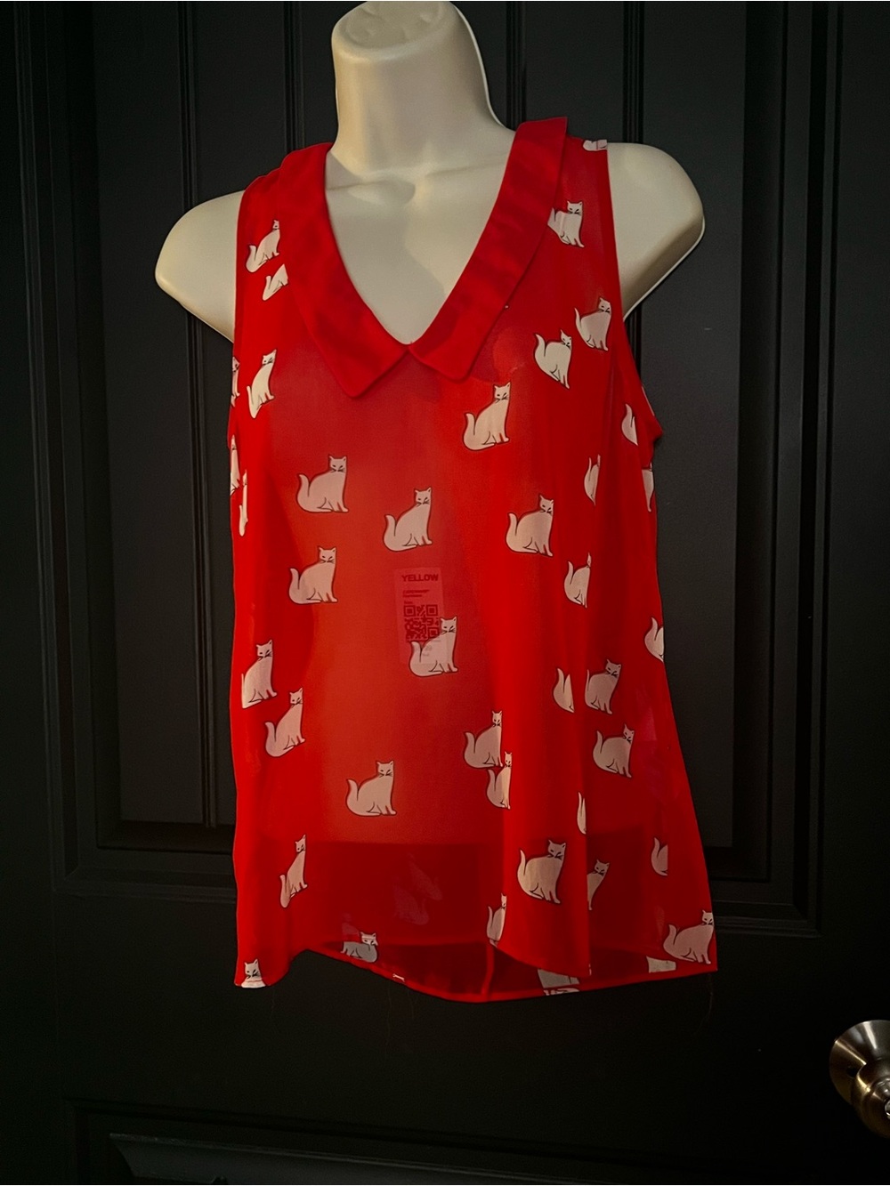 Zara Trafaluc sleeveless blouse